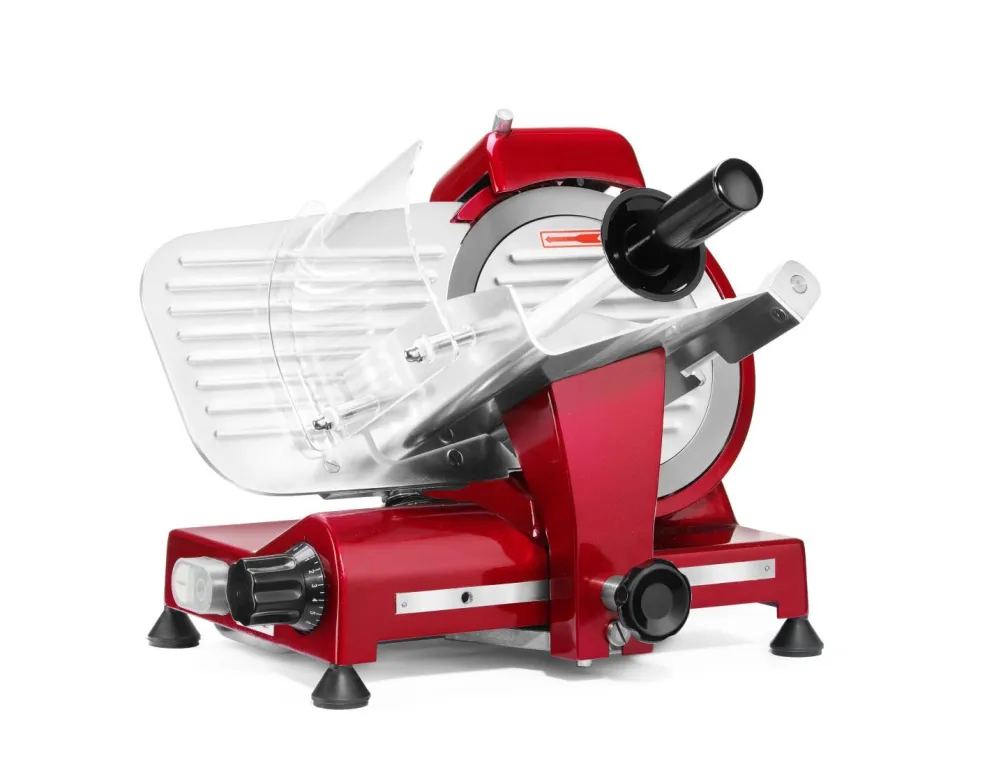 HENDI Aufschnittmachine Profi ⌀220mm rot, 280W