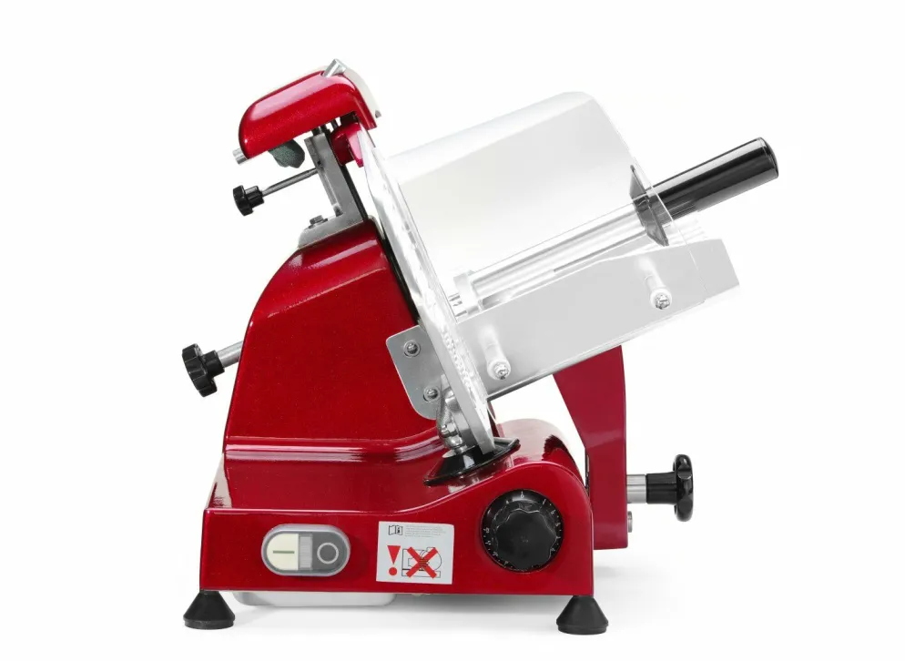 HENDI Aufschnittmaschine rot Profi Line ⌀250mm, 320W