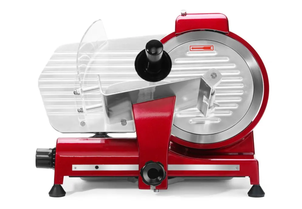 HENDI Aufschnittmaschine rot Profi Line ⌀250mm, 320W