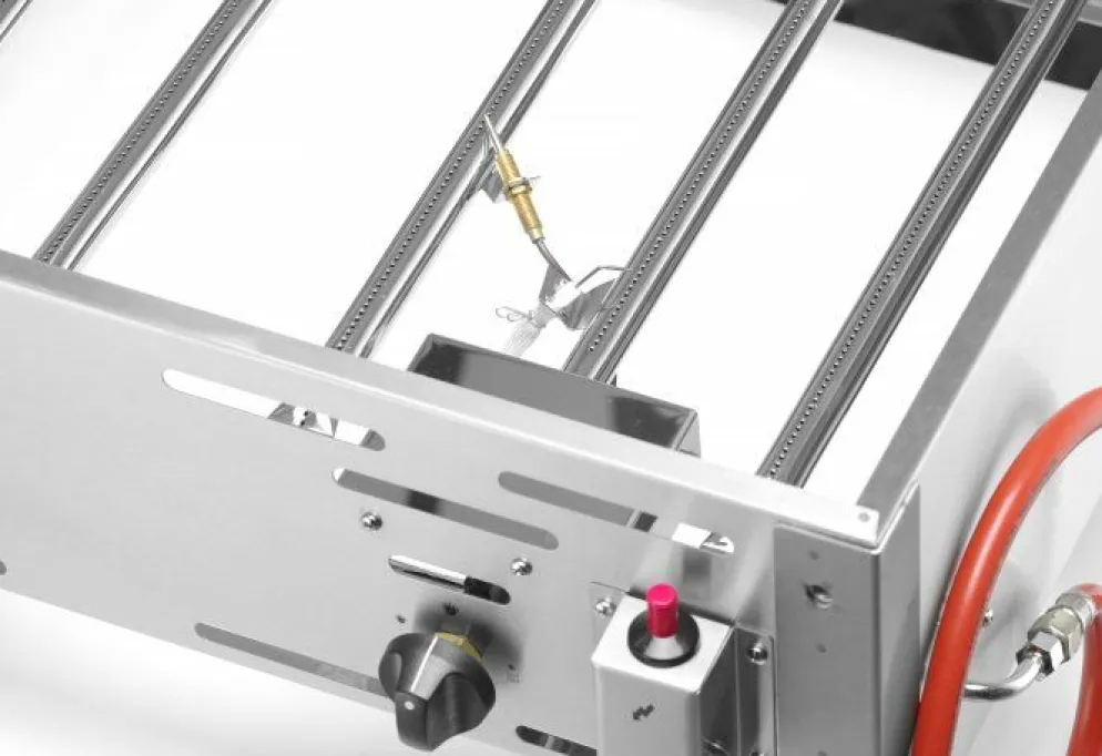 HENDI Bake-Master Maxi' Gas-Bräter 650x540x300mm, 11.6kW