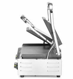 HENDI Doppel-Kontaktgrill oben gerillt/unten glatt, Breite 570mm
