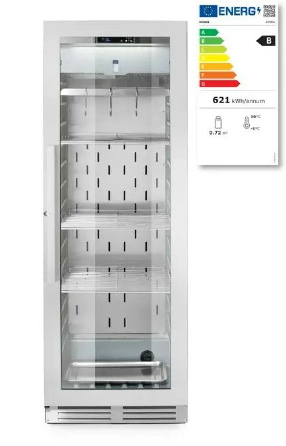 HENDI Fleischreifeschrank 352 L – Dry Ager mit UVC-Sterilisation
