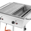 HENDI Gasgrill Xantos – 2 Brenner, 9,5 kW, Edelstahl