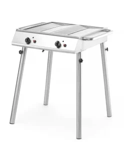 HENDI Gasgrill Xantos – 2 Brenner, 9,5 kW, Edelstahl