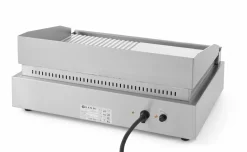 HENDI Grillplatte Profi Line 1/2glatt 1/2gerillt, 2400W