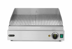 HENDI Grillplatte Profi Line gerillt, 550x420x240mm, 2400W