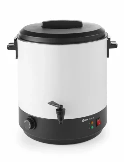 HENDI Heissgetränkespender weiß 25L