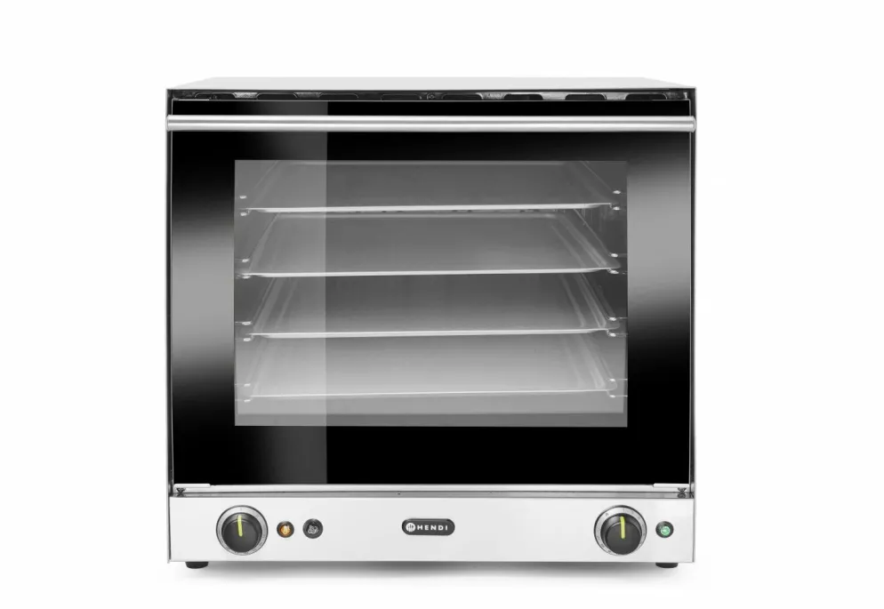 HENDI Heissluftofen mit Beschwadung H90S, 4 Bleche 436x315mm, 2670W