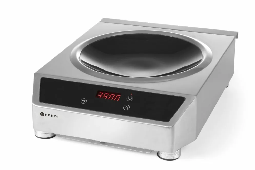 HENDI Induktionswok mit Wokpfanne 3500W