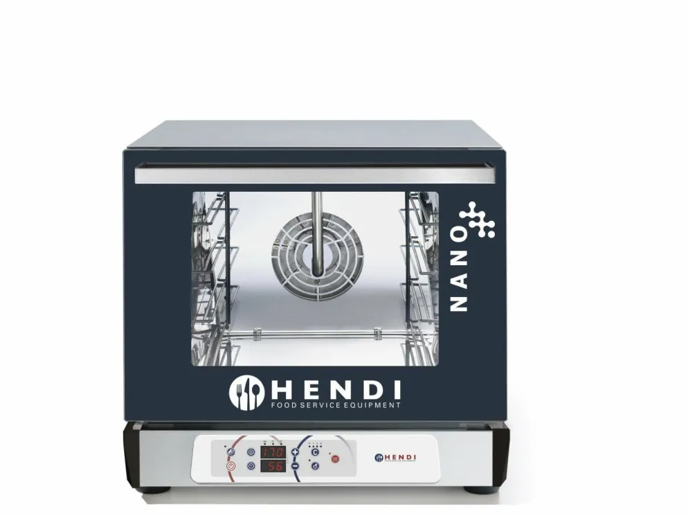HENDI Kombidämpfer Digital NANO, Beschwadung, 4x 450x340mm