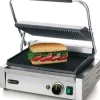 HENDI Kontaktgrill Panini oben/unten gerillt, Breite 430mm