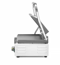 HENDI Kontaktgrill Panini oben gerillt, unten glatt, Breite 430mm