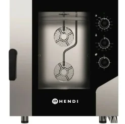 HENDI Konvektionsdampfgarer CONTROL 7x GN 1/1, Timer