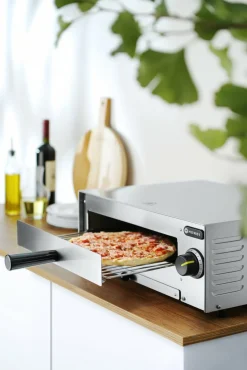 HENDI Pizzaofen für Pizzen bis zu Ø 30cm, 480x420x195mm