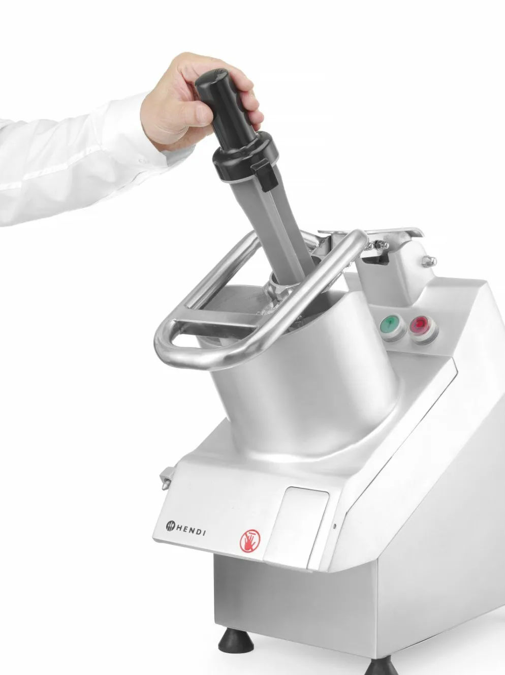 HENDI Profi-Gemüseschneider, inkl. 5 Messer, 750W
