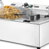 HENDI Profi Line Elektro-Doppelfritteuse 2x 8 Liter, 2x 3,5kW