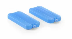 HENDI Roll-Top-Kühlvitrine doppelt. 440x320x(H)440 mm, 2 Etagen