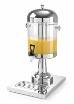 HENDI Saftdispender 8L, PC Edelstahl