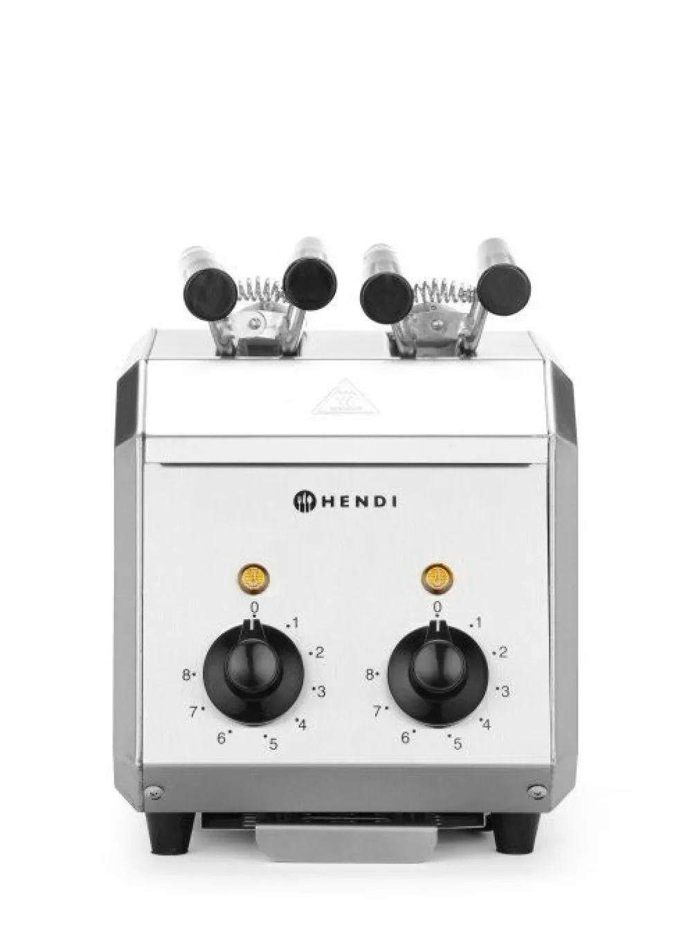 HENDI Sandwichtoaster Edelstahl 2-teilig, Timer