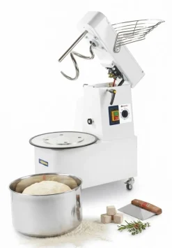 HENDI Spiralteigmaschine 32L, 25Kg, Schüssel abnehmbar, Timer, 400V