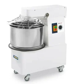 HENDI Teigmaschine Spiralmixer 10 L mit festem Kopf und Schüssel, Timer