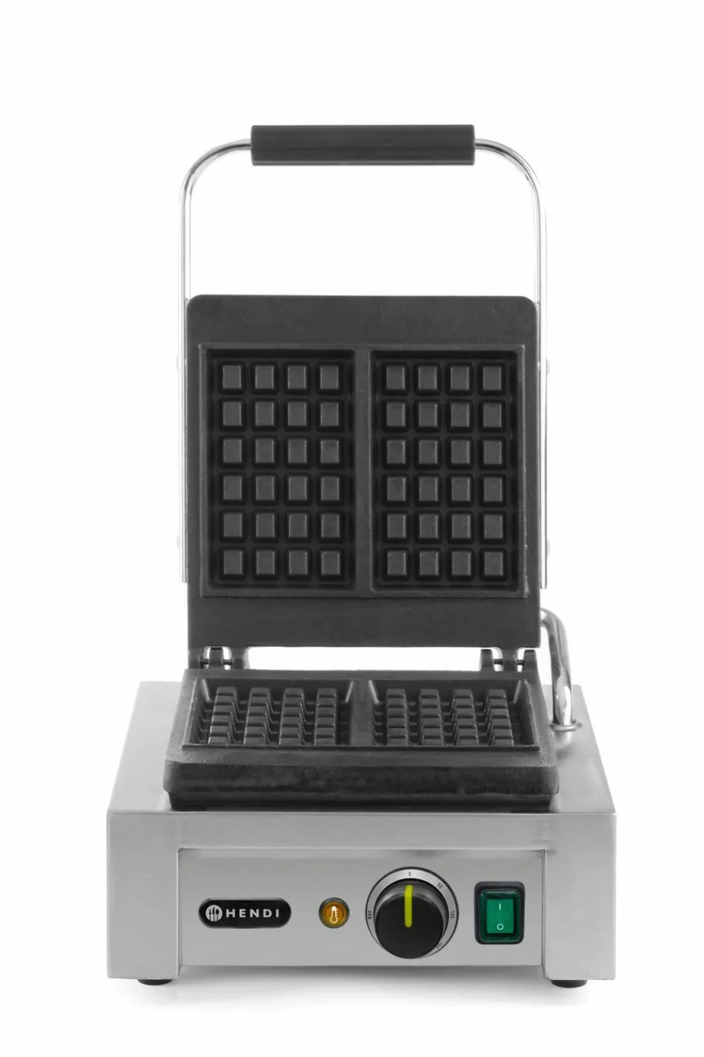 HENDI Waffeleisen Liège, zwei 4x6 rechteckige Muster