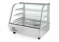HENDI Warmhaltevitrine 3 Auslagen 120 LIter, 1100W