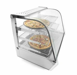 HENDI Warmhaltevitrine 3 Auslagen 120 LIter, 1100W