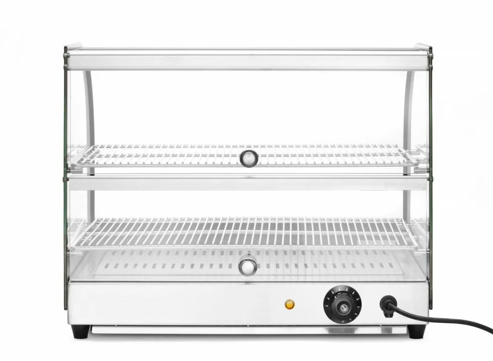 HENDI Warmhaltevitrine doppelt GN1/1, 554x376x(h)432mm