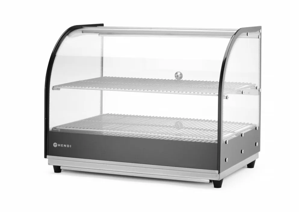 HENDI Warmhaltevitrine doppelt GN1/1, 554x376x(h)432mm