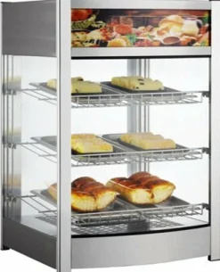 HENDI Warmhaltevitrine 97L, 460x448x(h)785mm