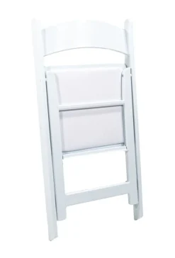 Hochzeit Klappstuhl polypropylen weiß, 45x45x78cm