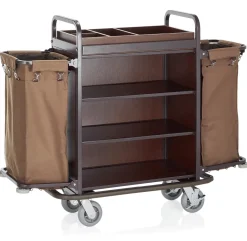 Hotel Zimmerservicewagen HEIDI, 146x50x120cm, 2 x 70 Liter
