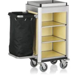 Hotel Zimmerservicewagen Isabella, helle Holzoptik 95x54x116cm
