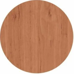 HPL-Premium Runde Tischplatte Erle Goldrot, ø 80 cm, Stärke: 2,2 cm