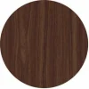 HPL-Premium Runde Tischplatte Nussbaum Standard, ø 70 cm, Stärke: 2,2 cm