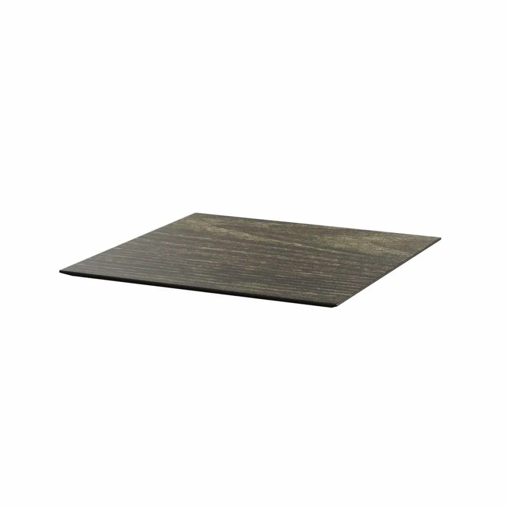 HPL Tischplatte Riverwashed Wood HPL 70x70cm
