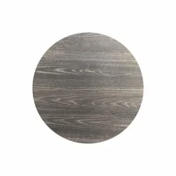 HPL Tischplatte Riverwashed Wood Ø70cm