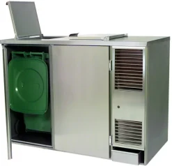 IDEAL Abfallkühler AFK 120-2, 2-türig