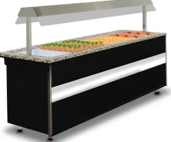 IGLOO Bainmarie Buffet Gastroline Open 1.5, Länge 1500mm