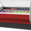 IGLOO Eisvitrine Eistheke Wojtek 1.7W für 14 Behälter, Breite 1710mm