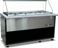 IGLOO GASTROLINE 1.5 Bain-Marie Heiße Theke, für 4x GN 1/1, Breite 1500mm