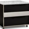 IGLOO Gastroline Kassentisch schwarz, 600x800x850 mm