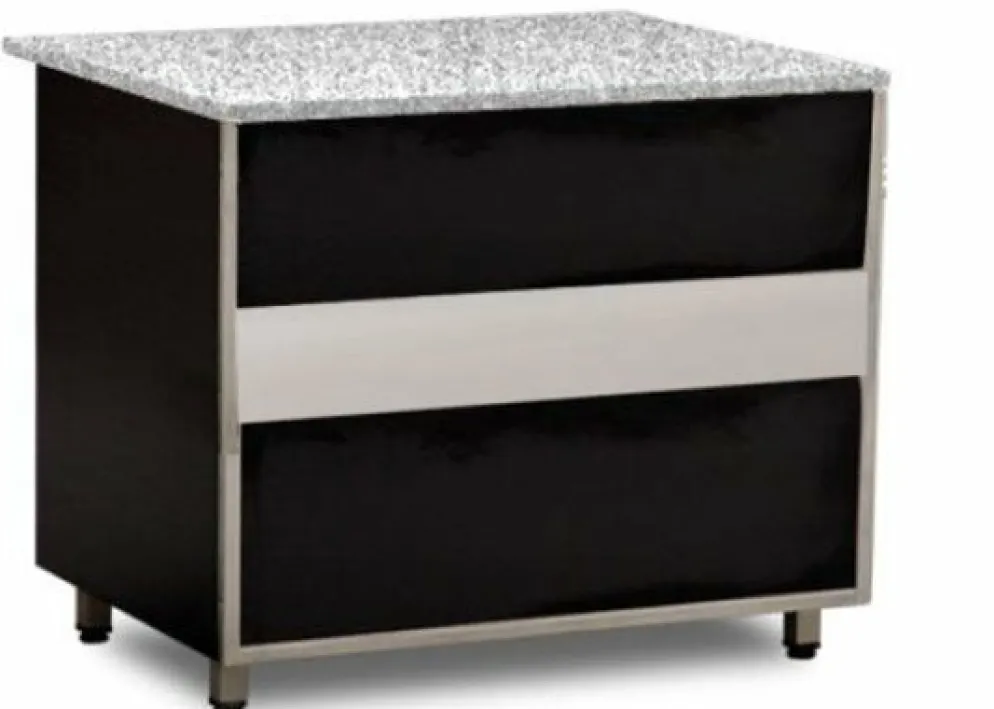 IGLOO Gastroline Kassentisch schwarz, 600x800x850 mm