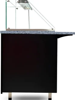 IGLOO Gastroline 1.5 Kühltheke Salattheke, Länge 1500mm, Schwarz