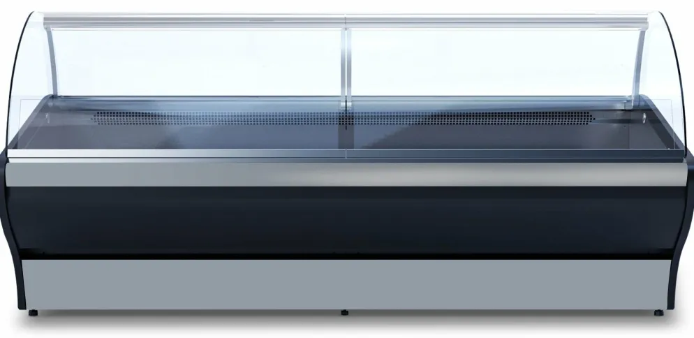 IGLOO Kühltheke Basia Neo 2.50U Night Grey 2, B 2580mm, Umluftkühlung