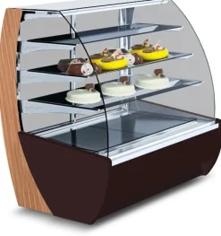 IGLOO Kuchentheke Konditoreitheke KAMELEO 0.9, Umluft, Breite 100mm