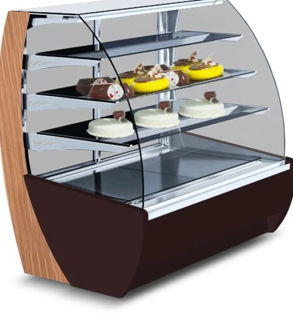 IGLOO Kuchentheke Konditoreitheke KAMELEO 0.9, Umluft, Breite 100mm
