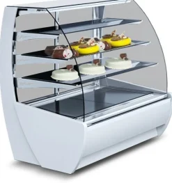 IGLOO Kuchentheke Konditoreitheke KAMELEO 0.9 weiß, Umluft, Breite 1005mm