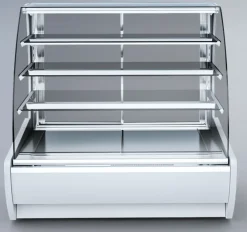 IGLOO Kuchentheke Konditoreitheke KAMELEO 0.6 weiß, Umluft, Breite 705mm